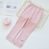 【薄款透气，春夏百搭】女童打底裤 夏季薄款莫代尔 儿童白色长裤 女孩外穿裤子 宝宝纯棉春秋-QQ 商品缩略图8