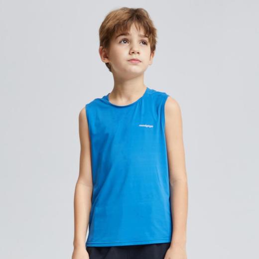 【DR暑假】moodytiger儿童背心夏季新款男童中大童防晒速干运动背心32111101 商品图0