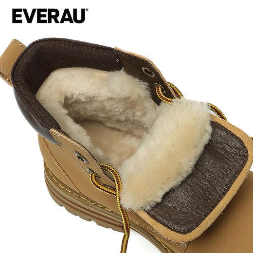 EVERAU澳洲美利奴加厚版保暖大黄靴雪地靴EA4040 商品图6