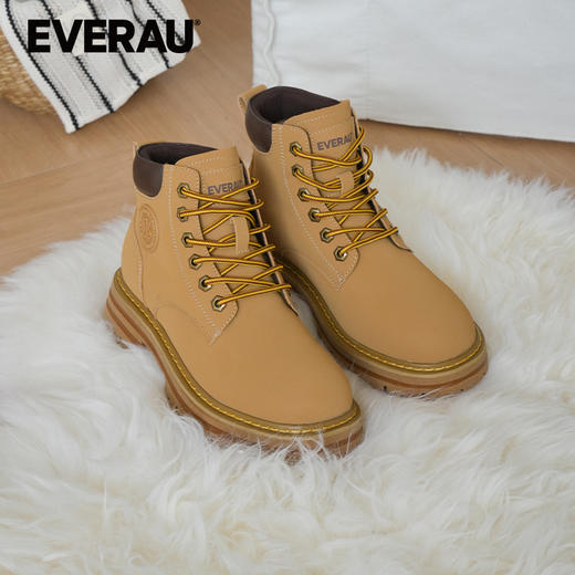 EVERAU澳洲美利奴加厚版保暖大黄靴雪地靴EA4040 商品图4