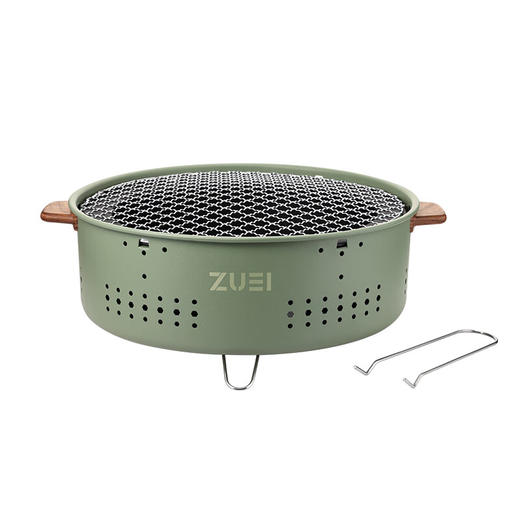 【分仓直发包邮】卓一乐逸户外碳烤炉ZY-2402L 商品图1