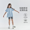 cicochild2025年夏季新款亲子中大女童网纱拼接短袖凉感莫代尔T恤 商品缩略图1