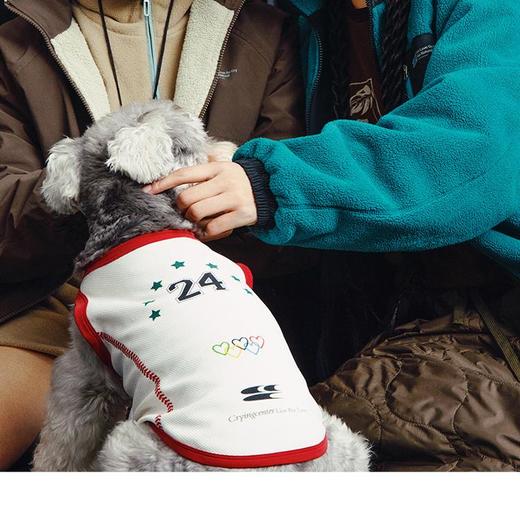 CryingCenter 小狗运动速干背心 哭喊中心 商品图2