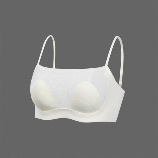 官网589！法式蕾丝轻薄兔耳杯无钢圈软支撑文胸罩女 抹胸美背内衣 商品图7