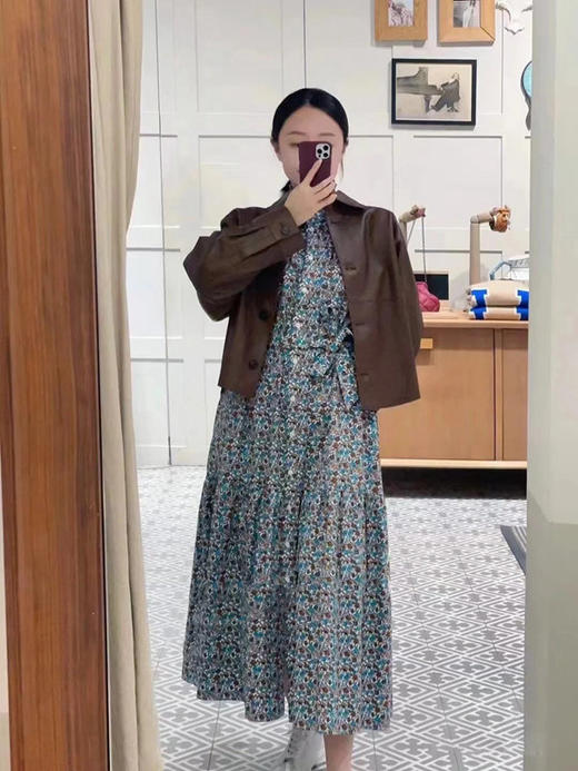 【高品质私服】【MM棉质碎花连衣裙】收腰版型 凸显腰身拉长身材比例G0795-CC【无标出货 介意慎拍】 商品图4