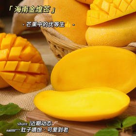 【分仓直发包邮】海南金煌芒小果3斤装（单果:200-300g 约4-5个）