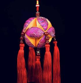 非遗主题-太平绣球