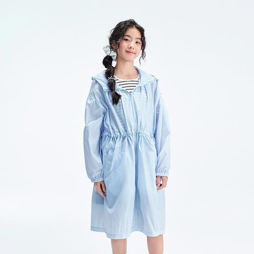 笛莎Deesha青少年女童外套2025夏季女童防晒服外套 商品图5