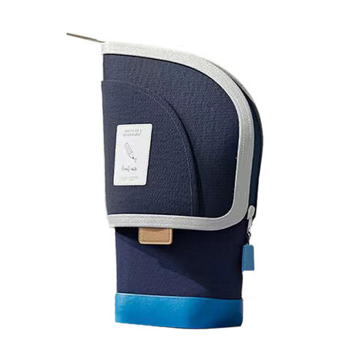 开学季福利！立式笔袋笔盒撞色拼接可伸缩大容量笔筒文具盒收纳盒文具 商品图4