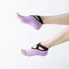 新品专业防滑露指瑜伽袜女绑带点胶瑜珈袜XY 商品缩略图4
