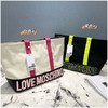 纯元Love Moschion Free Time女士帆布托特购物袋 商品缩略图1