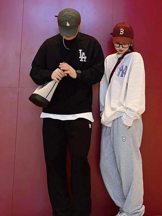 直发【MLB正品授权 】 一衣一码支持扫码验货  当季新款情侣卫衣 商品图3