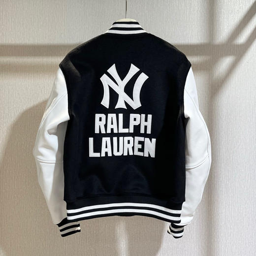 稀有紫标Ralph Lauren 联名MLB棒球夹克外套030401 商品图4