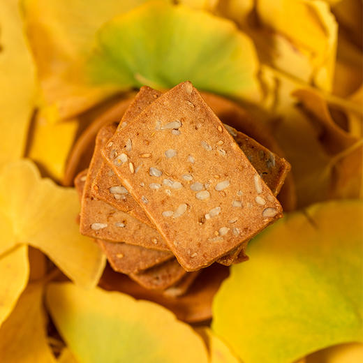 黄金亚麻籽饼干 | 200g/盒（约19块）有机亚麻籽 酥脆香甜 小呆鸟【本单品包邮同享小呆鸟系列满98包邮】 商品图2