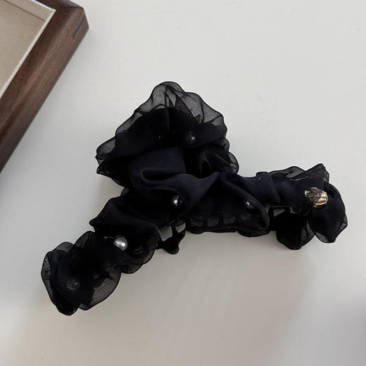 【YW】无忧购29元2件超大抓夹仙气网纱缎面蕾丝蝴蝶结(截单后7天发货) 商品图8