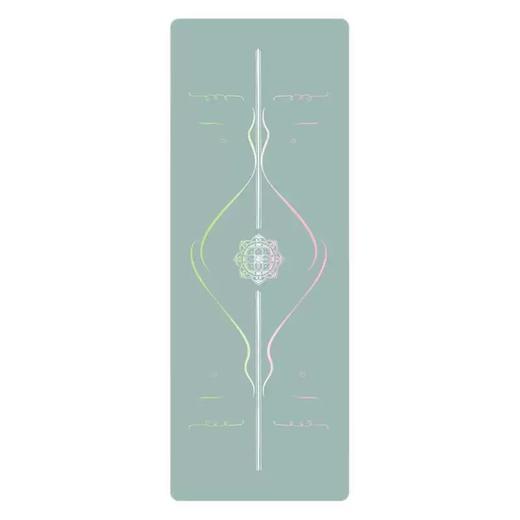 2025年新款PU天然橡胶瑜伽垫防滑抓地加厚减震运动舞蹈健身垫子家用铺馆 商品图4