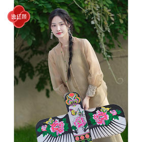 上海逸红颜毓语2025年春装新品真丝欧根纱新中式通勤上衣外套女