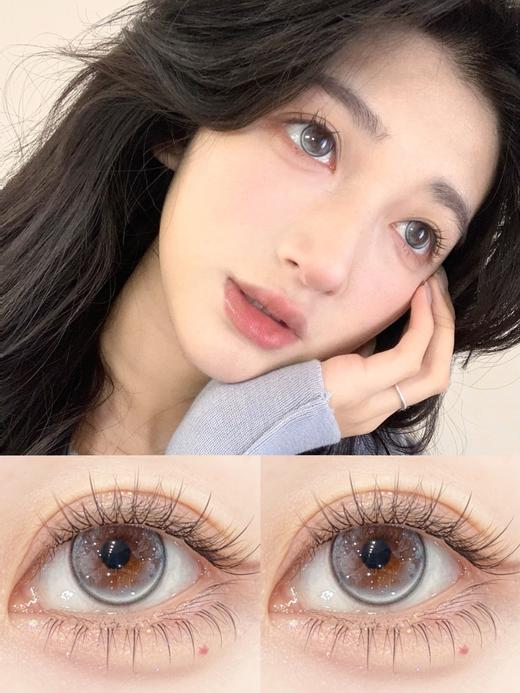 ocean girl 半年抛 月光海洋/土星光环/波斯卡星 14.5mm 非离子 灰蓝棕 商品图7