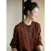 牧衣游原创 剪花香云纱衬衫新款立体感禅意东方复古中式衬衣 盈舟 商品缩略图3