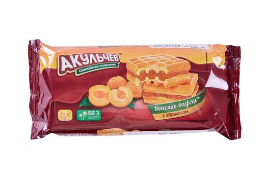 阿库利切夫杏子夹心华夫饼（烘烤类糕点）100g 商品图3