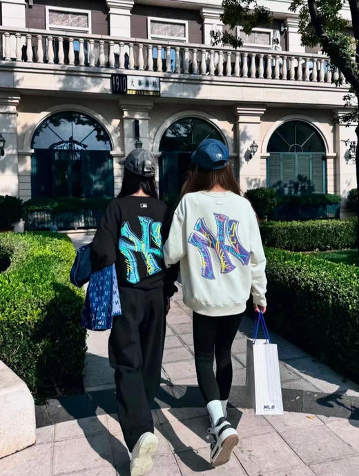直发【MLB正品授权 】 一衣一码支持扫码验货  当季新款情侣卫衣 商品图2