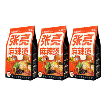 张亮麻辣烫东北正宗老式黏糊麻辣烫速食夜宵大碗麻辣烫361g*3包麻辣口味 /粮油调味 /方便食品 /麻辣烫 商品图6