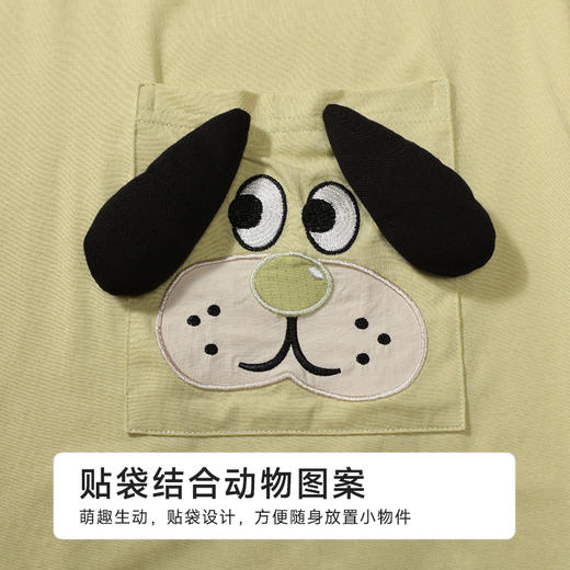 都市丽人生活家居女士无尘棉短袖裙薄单面无尘棉短袖类LHH6E4 商品图7