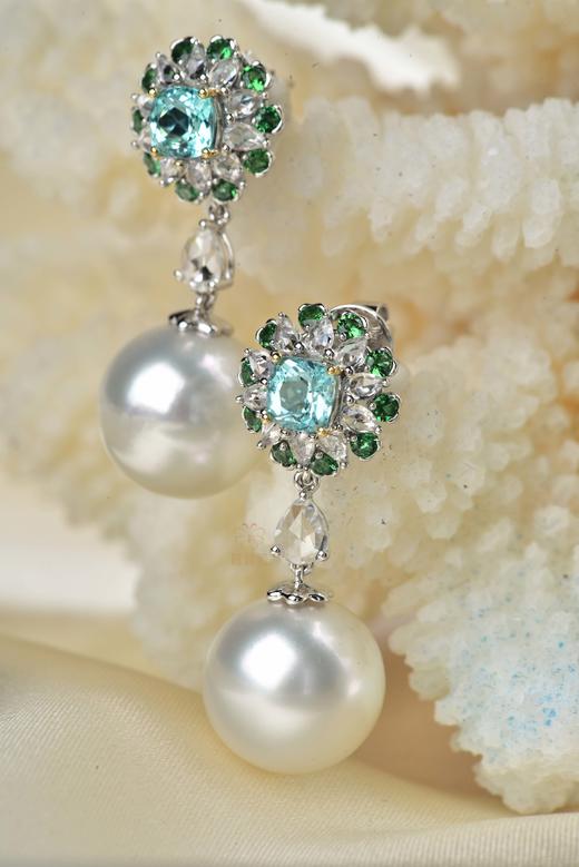 【旖梦】帕拉伊巴珍珠耳坠-CB12411075 商品图2