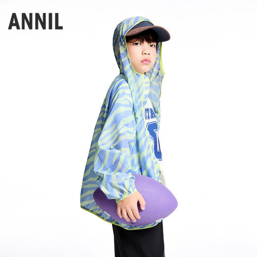 男女童梭织外套防晒衣夏季新款安奈儿童装实体店同款AM525651 商品图1