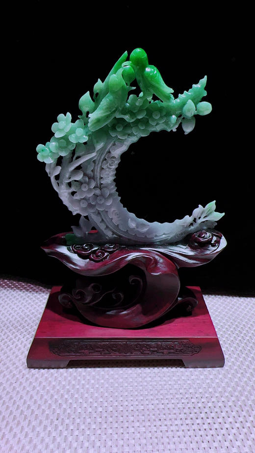 620890翡翠摆件【喜上眉梢】 商品图3