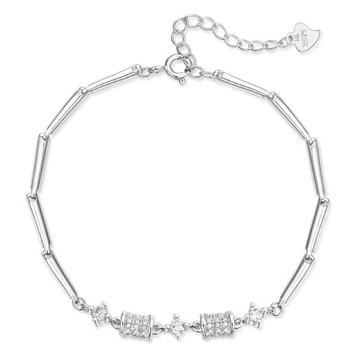 卡蒂罗/KADER 流光小蛮腰手链  轻奢ins风小众精致纯银转运手饰可调节 百搭气质显白贵气女生通勤穿搭 闺蜜本命年纪念 商品图1