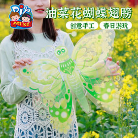 M2217 油菜花蝴蝶翅膀