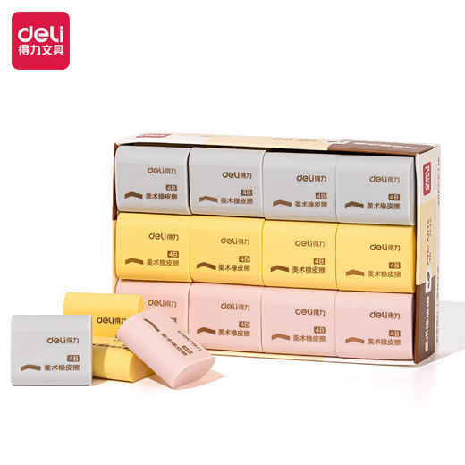 拍1发5【Deli/得力文具！可爱创意橡皮擦】秀丽柔软，绘写精致。得力文具橡皮擦，雅致绘画、清新书写。学生必备，美术爱好者之选。 商品图12