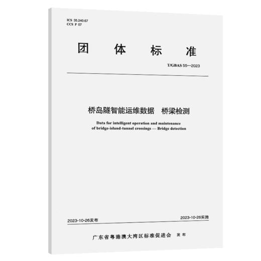 桥岛隧智能运维数据 桥梁检测T/GBAS 55—2023 商品图2