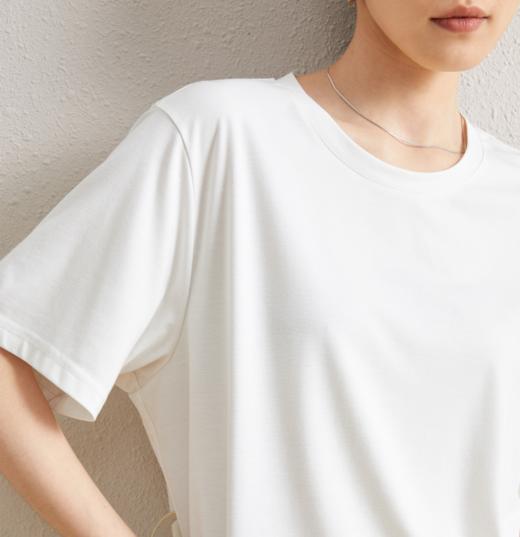 【99元3件，加购3件拍立减，单件不发货】240g竹节棉短袖，12色可选，新疆棉和竹纤维混纺，清凉会呼吸 商品图8