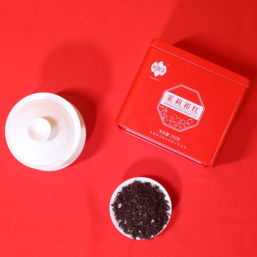 祥源茶丨茉莉祁红香螺 特三级 茉莉花茶  250g 罐装 商品图4