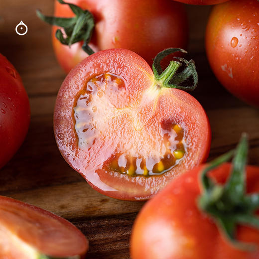 企鹅市集|广东 脆皮布林番茄 家庭装/礼盒装可选 皮脆紧实 爽脆酸甜 浓郁番茄味 商品图5