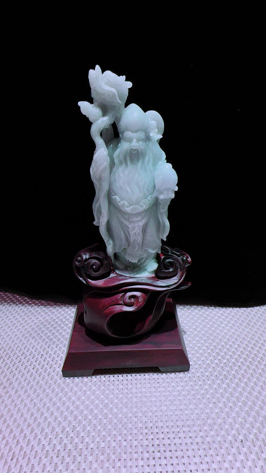 620889翡翠摆件【寿星】 商品图4