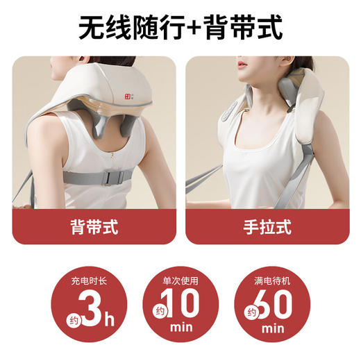 【分仓直发包邮】小句肩颈按摩器XJM06 商品图1