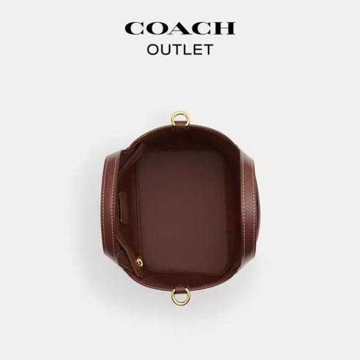 【礼盒礼袋】【品牌授权】COACH蔻驰女士菜篮子HANNA水桶包奥莱手提斜挎包通勤包包 商品图7