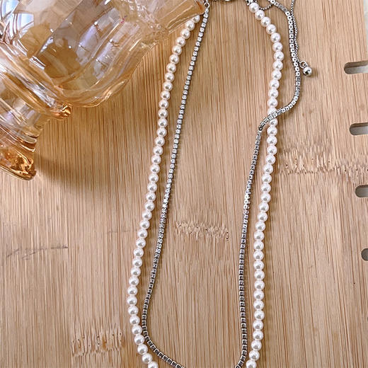 纪念日百货女款珍珠系列H02069叠戴项链159053631 商品图3