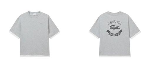 法国鳄鱼LACOSTE中性短袖T恤TH0691-98CCA 商品图0