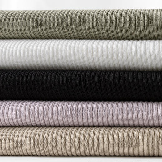 【高品质私服】【扬子精纺羊毛四平半高领短袖】进口德国斯托尔正16针织造，1*1工艺织造YS2007-CC 商品图4