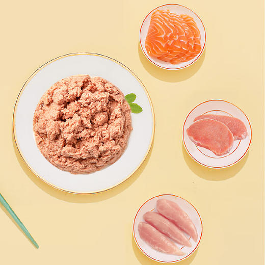 灵宠物语宠物主粮猫粮全价宠物主食罐三文鱼85g*8罐/12罐 商品图2