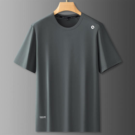 【速干】【DDS】大依优型大码短袖T恤夏季薄款速干透气半袖体恤男加大码运动休闲汗衫半袖衫上衣 商品图2