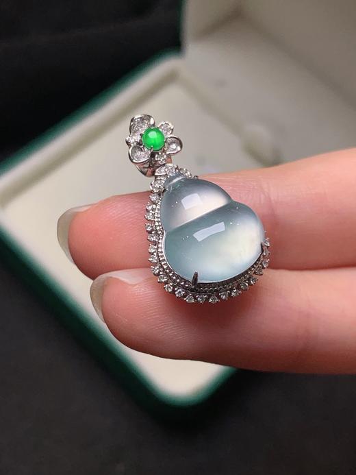 葫芦翡翠吊坠 商品图2