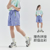 cicochild25年夏季新款中大女童撞色拼接休闲短裤轻薄亲子五分裤 商品缩略图2