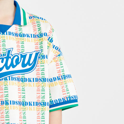 【G】【MQD】【专柜同款】童装男童夏新款儿童T恤吸湿速干polo衫格纹短袖 商品图2