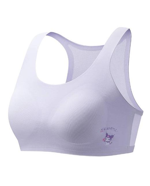 【春上新】8楼爱慕儿童Aimer Kids少女小奶皮清爽网眼酷洛米三阶段网眼拼接背心式运动文胸AJ115G903，吊牌299元 商品图3