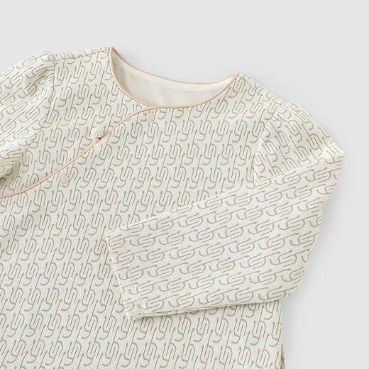 英氏套装春秋女童长袖短裤两件套2025新款洋气YRABJ1R017A 商品图3